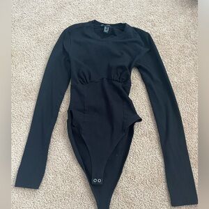 forever 21 black bodysuit